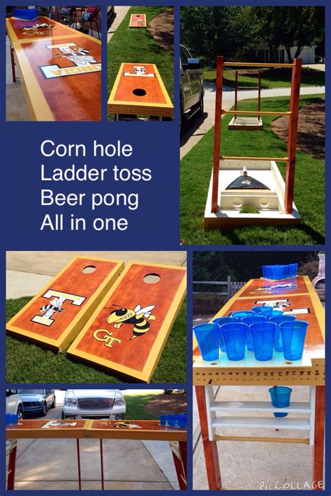 Corn Hole Beer Pong Ladder Toss All In One Designed By Bo Shipp