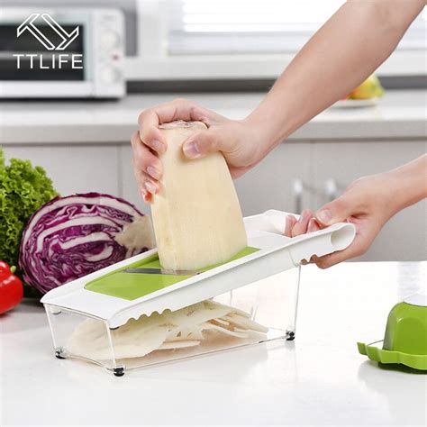Buy Ttlife Manual Mandoline Vegetable Slicer Cutter