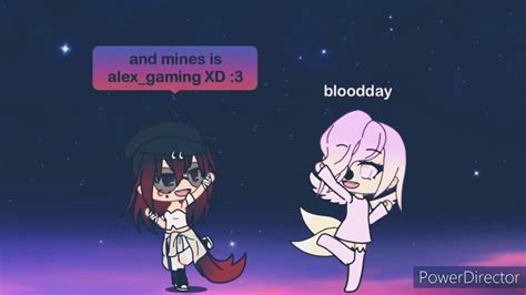 To Candy Bloodday My Favorite Gacha Tuber 3 Youtube