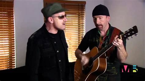 U2 Bono And The Edge Sing Happy Birthday Youtube