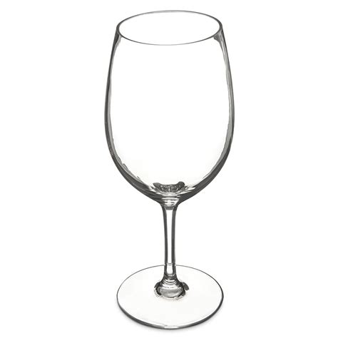 Carlisle 5642 07 20 Oz Alibi Red Wine Glass Polycarbonate Clear