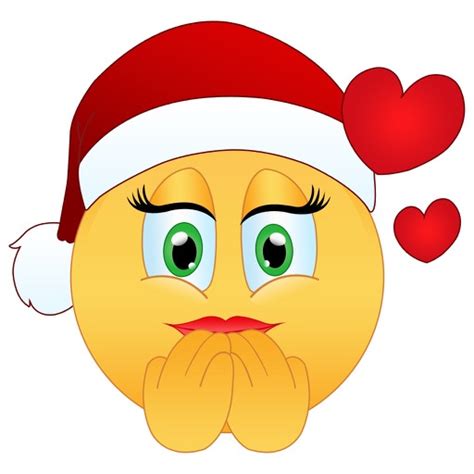 Flirty Christmas Emoji By Rinkooben Patel