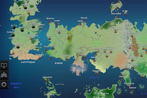 Game Of Thrones Interactive Map Available For Ios Android Digital Trends