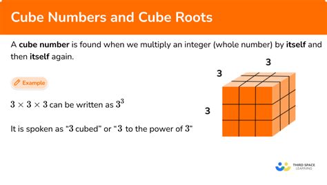 Cube Numbers And Cube Roots Gcse Maths Guide And Examples