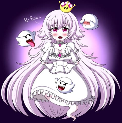 Pokumii Boo Mario Princess King Boo Luigis Mansion Mario Series New Super Mario Bros