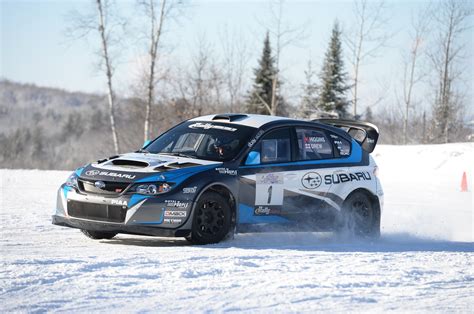 Learning To Drive A Subaru Wrx Sti Rally Car In The Snow