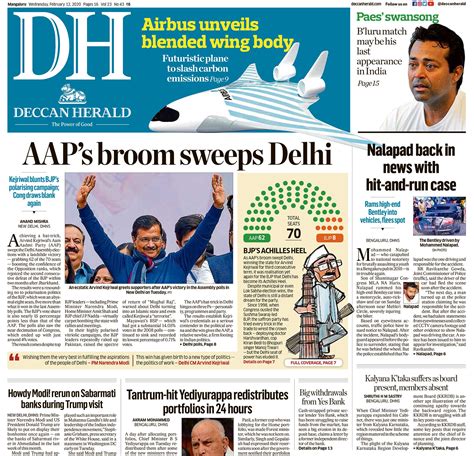 Aam Aadmi Partys Stupendous Victory In Delhi Donald Trumps Scheduled