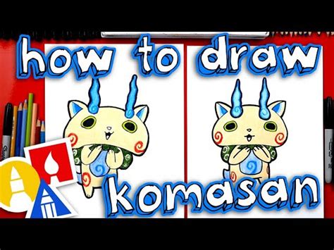 How To Draw Komasan From Yo Kai Watch Videos For Kids
