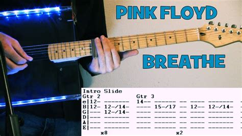 Pink Floyd Breathe Guitar Lesson And Tabs Tutorial With Chords Solo Youtube