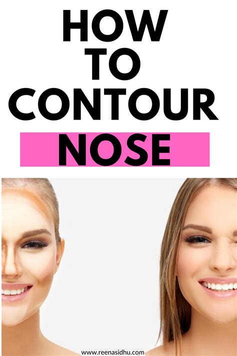 How to contour your nose, with a detailed video and explanation! Pin on Beauty Hacks