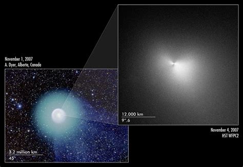 Hubble Zooms In On Heart Of Mystery Comet Esahubble