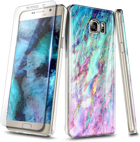 For Samsung Galaxy S7 Case With Tempered Glass Screen Protector Ultra