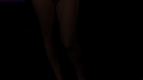 Smoking Models And Smokeymouths Sasha Cane Smoking Corks Naked While Wearing Gloves Low Res