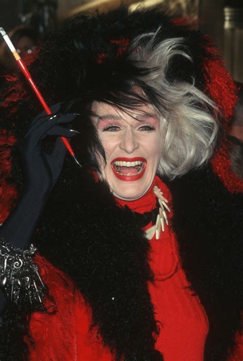 Cruella De Vil Glenn Close Cruella Glenn Close As Cruella De Vil Photo 26323059 When