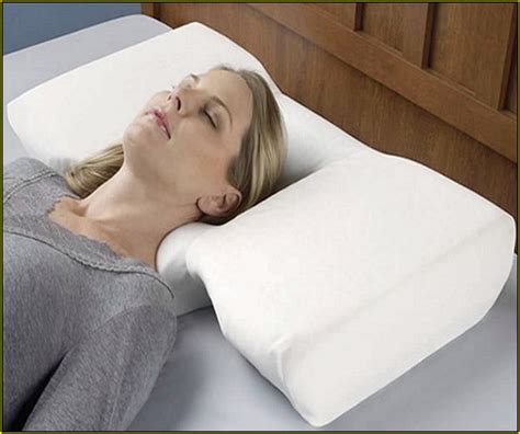 The wrong sleeping angle can cause the spine to go out look for a pillow that fits your shoulder length comfortably so your neck can lie straight, how it ought to. Pillow for Shoulder Pain | The Perfect Anatomy Shoulder Pillow