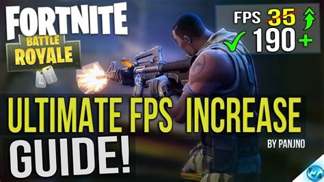 Fortnite Battle Royale Dramatically Increase Performance Fps With