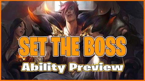 Sett The Boss New Champion Spotlight Skin And Ability Preview League