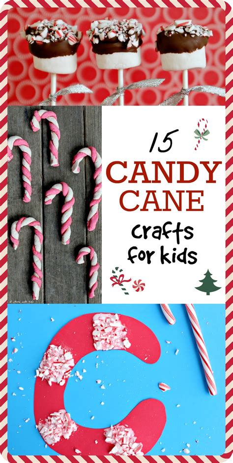 15 Cute Candy Cane Crafts For Kids Love These Holiday Projects