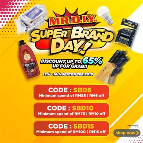 Diy 700th store celebration event is happening now at nu sentral shopping centre! MR DIY Online Super Brand Day Promotion Up To 65% OFF (13 ...