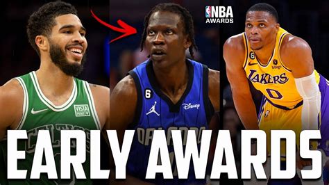 The Official Early Winners Of Every 2023 Nba Award Youtube