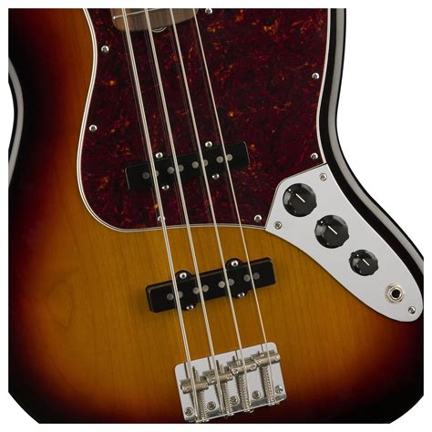 Fender Classic 60s Jazz Bass Pw 3 Tone Sunburst Gear4music