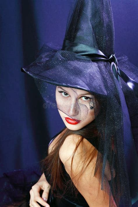 brunette witch stock image image of horizontal fashion 33592745