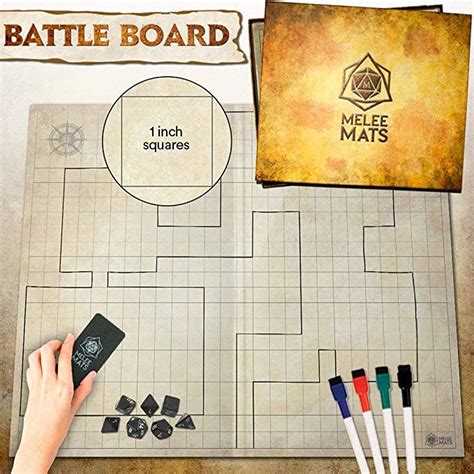 The Original Battle Grid Game Board 27x23 Dungeons And