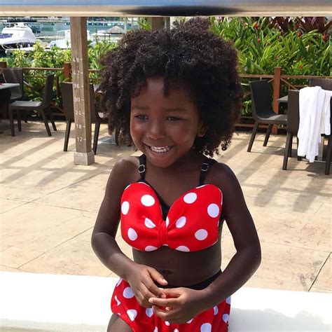 Hair Skin Smile And Swimsuit Goals Courtesy Of Little Miss Mia And Mamasguide In Jamaica Can