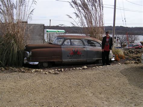 Me And The Antique Archaeology Car While In Leclaire Iowa Flickr