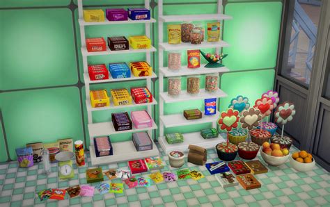 My Sims 4 Blog Candy Store Clutter By Budgie2budgie