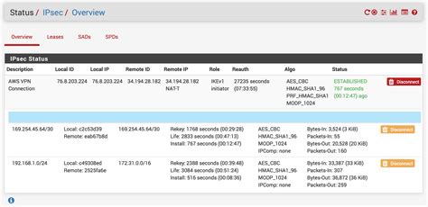 There are 3 main sections in the tunnel management menu you can define how to setup the tunnel.note: Tutorial: Using pfSense as a VPN to your VPC - Jameson Ricks