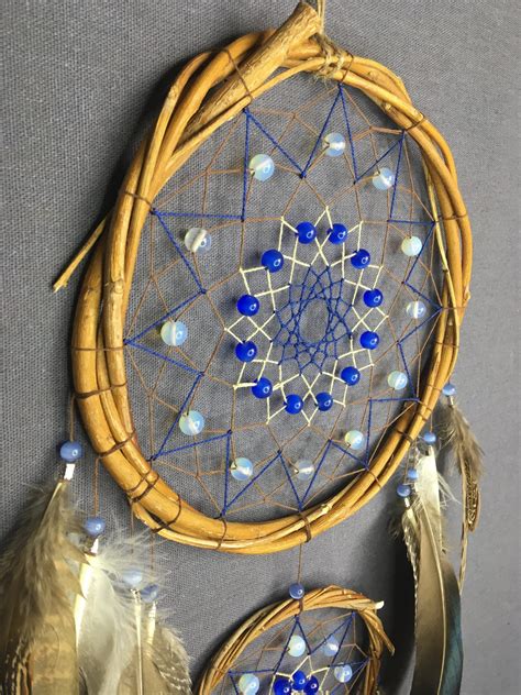 Large Authentic Dream Catcher Ojibwe Native American Above Etsy