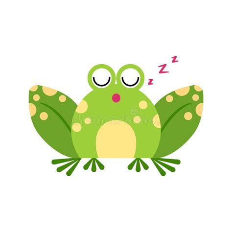 Sleeping Frog Stock Illustrations 219 Sleeping Frog Stock
