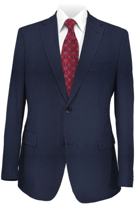 Our men's suit fit guide will help you make sure your suit fits well. DKNY Navy Herringbone Slim Fit Suit #12Y1083 - Best ...