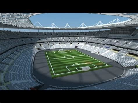 But there's more to the stadium than just football! Minecraft - MEGABUILD - Stade De France (Euro 2016 ...
