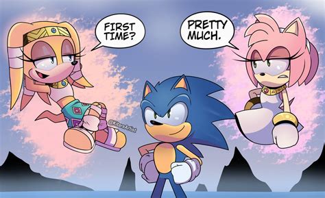 ghost amy and tikal sonic frontiers by kitarehamakura on deviantart