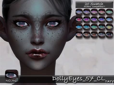 Tatygaggs Dollyeyes57cl Sims 4 Makeup Cc Sims