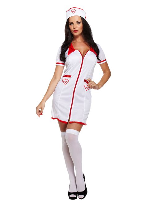 Sexy Nurse One Size Adult Fancy Dress Costume Henbrandt Ltd