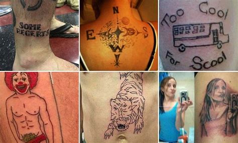 Check spelling or type a new query. Hilarious photos of very embarrassing tattoos make you think twice | Daily Mail Online