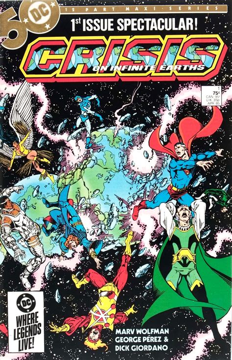 Crisis On Infinite Earths Vol 1 Dc Database Fandom Powered By Wikia