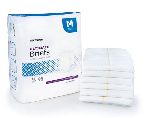 Mckesson Ultimate Brief Adult Diapers With Tabs Maximum Absorbency