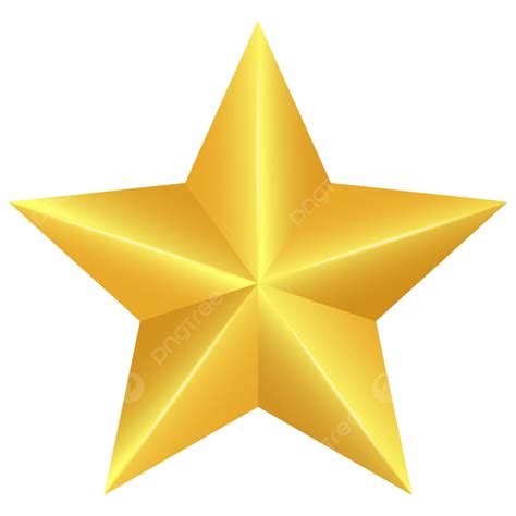Shiny Gold Star Clipart Illustration Design Star Clipart Gold Clipart Gold Star Png And