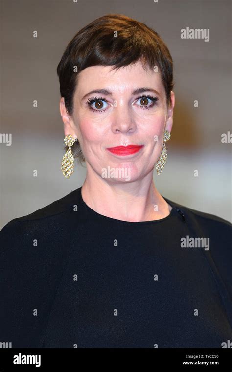 English Actress Olivia Colman Attends The Premiere For The Favourite