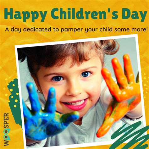Happy Children's Day | Happy children's day, Children's day, Child day