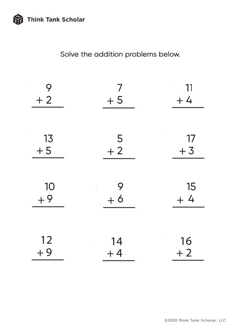 Addition And Subtraction Pre Test