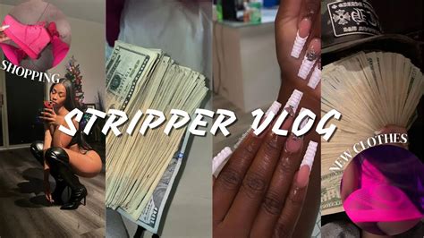 First Stripper Vlog I Made 2k My First Night Youtube