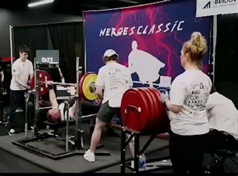 powerlifter identifies as she to prove a point breaks women s bench press record