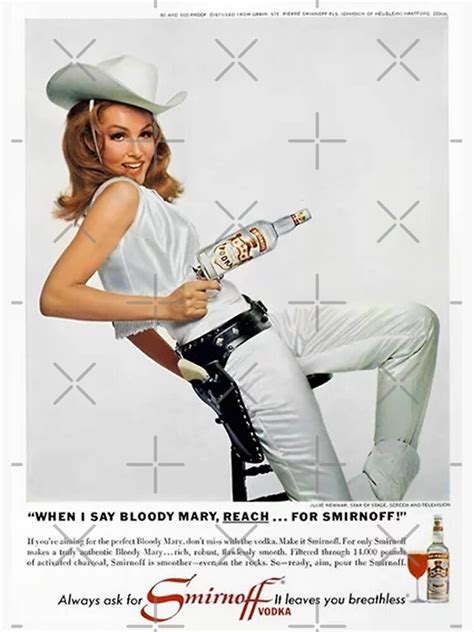Vodka Martini Julie Newmar Cowgirl Poster For Sale By Winstonelongo