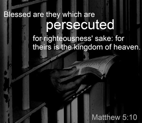 Matthew 510 Blessed Are Those Who Are Persecuted Because Of