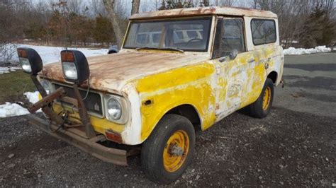 International Scout Sno Star 1 Of 472 Built In 1970 Very Rare